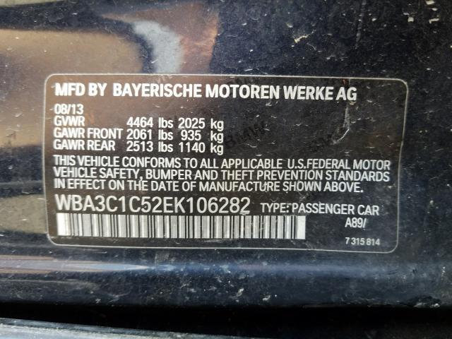 Photo 9 VIN: WBA3C1C52EK106282 - BMW 328 I SULE 