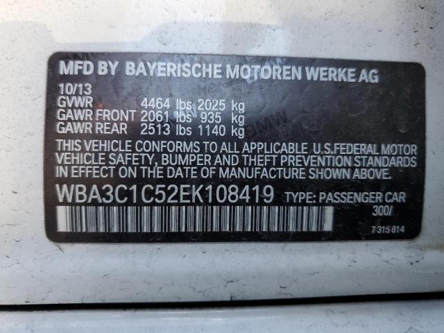 Photo 11 VIN: WBA3C1C52EK108419 - BMW 328 I SULE 