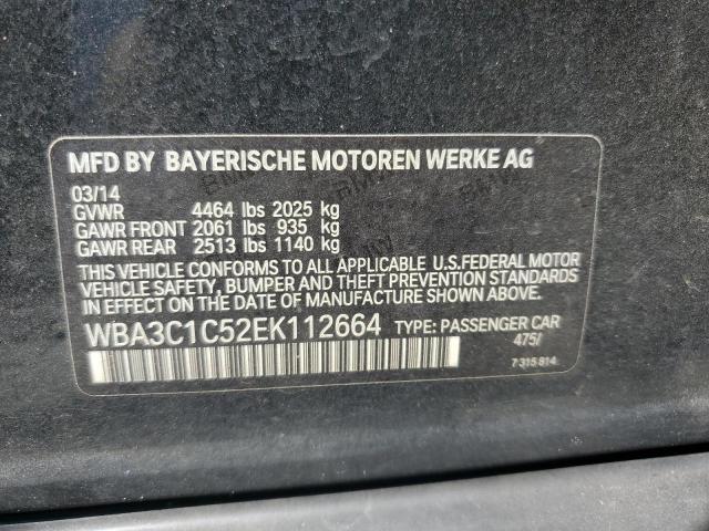 Photo 12 VIN: WBA3C1C52EK112664 - BMW 328 I SULE 