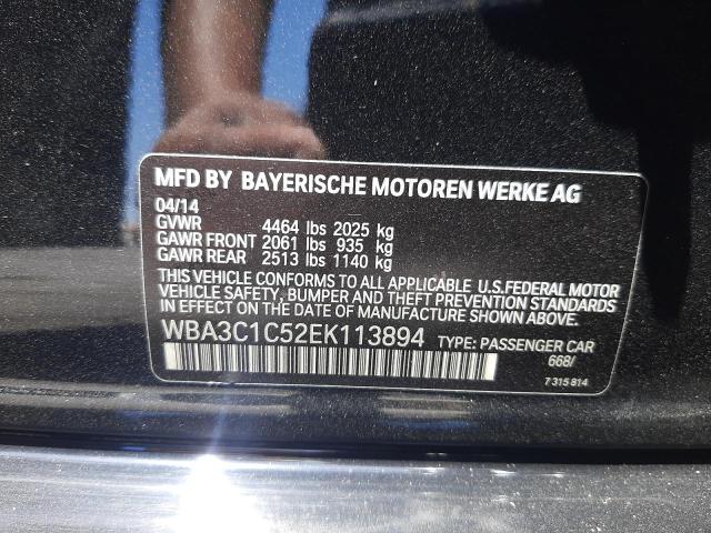 Photo 9 VIN: WBA3C1C52EK113894 - BMW 328I 