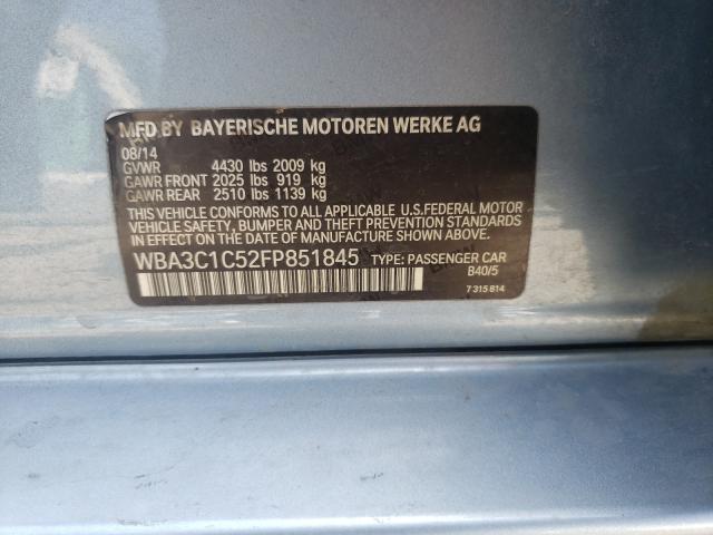 Photo 9 VIN: WBA3C1C52FP851845 - BMW 328 I SULE 