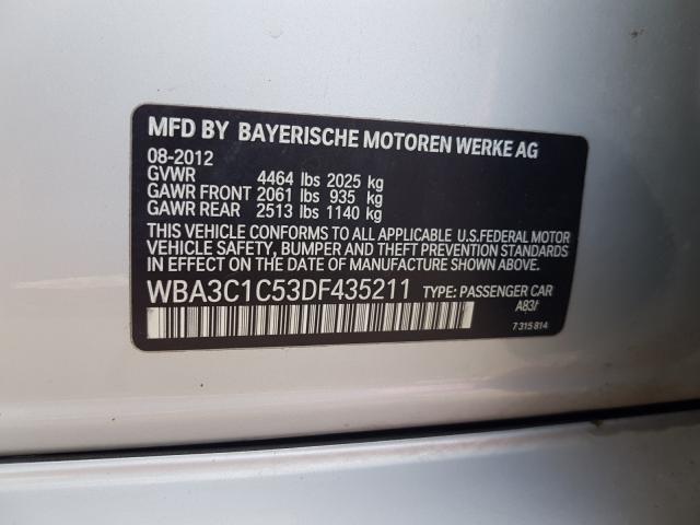 Photo 9 VIN: WBA3C1C53DF435211 - BMW 328 I SULE 