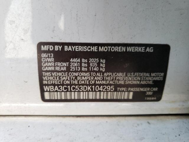 Photo 11 VIN: WBA3C1C53DK104295 - BMW 3 SERIES 