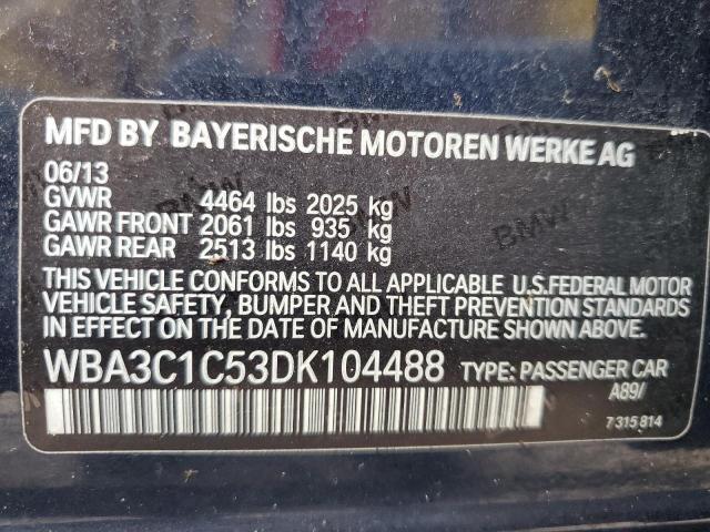 Photo 12 VIN: WBA3C1C53DK104488 - BMW 328 I SULE 