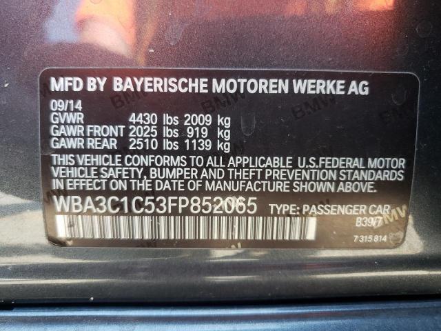 Photo 9 VIN: WBA3C1C53FP852065 - BMW 328 I SULE 