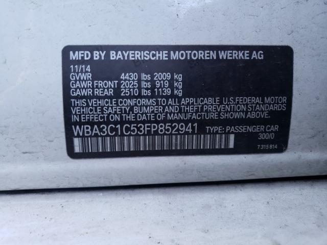 Photo 9 VIN: WBA3C1C53FP852941 - BMW 328 I SULE 