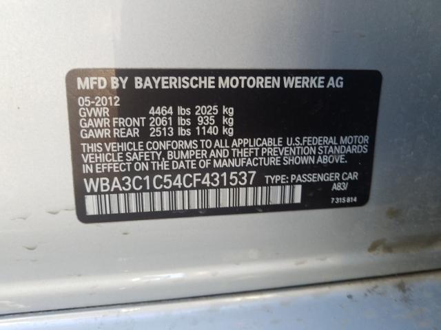 Photo 9 VIN: WBA3C1C54CF431537 - BMW 328 I SULE 