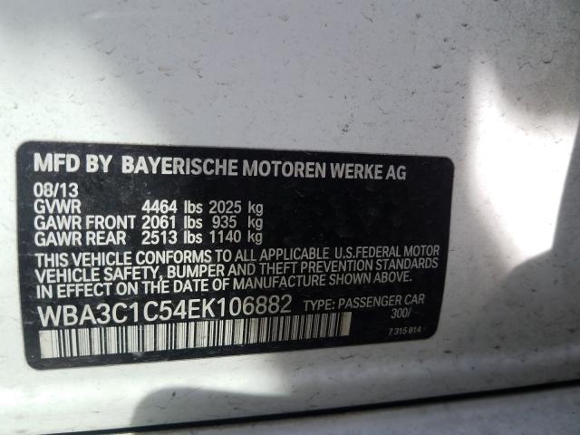 Photo 9 VIN: WBA3C1C54EK106882 - BMW 328 I SULE 