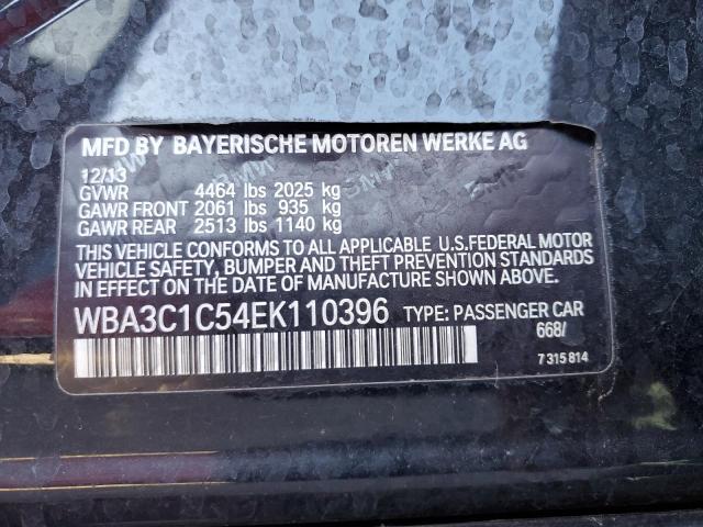 Photo 11 VIN: WBA3C1C54EK110396 - BMW 328 I SULE 