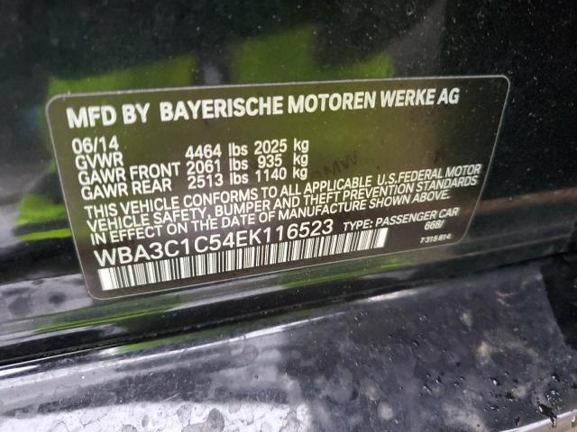 Photo 11 VIN: WBA3C1C54EK116523 - BMW 3 SERIES 