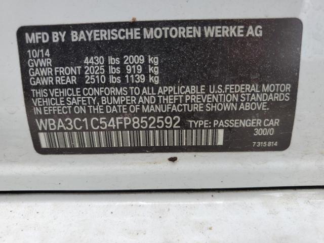 Photo 11 VIN: WBA3C1C54FP852592 - BMW 3 SERIES 