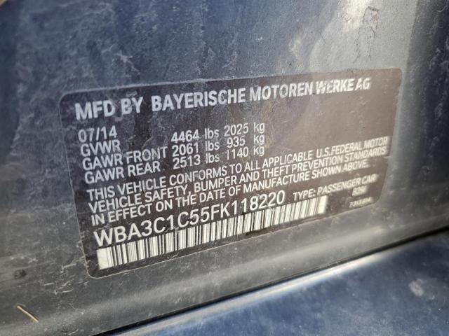 Photo 11 VIN: WBA3C1C55FK118220 - BMW 328 I SULE 