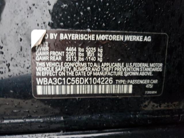 Photo 11 VIN: WBA3C1C56DK104226 - BMW 328 I SULE 