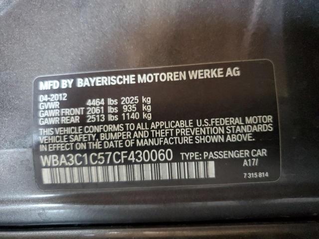 Photo 11 VIN: WBA3C1C57CF430060 - BMW 328 I SULE 