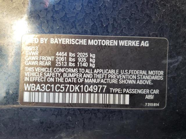 Photo 11 VIN: WBA3C1C57DK104977 - BMW 3 SERIES 