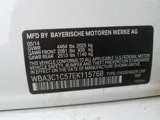 Photo 9 VIN: WBA3C1C57EK115768 - BMW 328 I SULE 