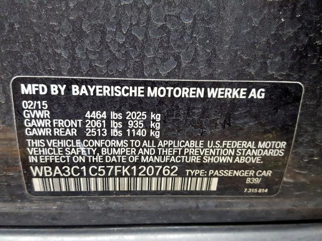 Photo 9 VIN: WBA3C1C57FK120762 - BMW 328 I SULE 