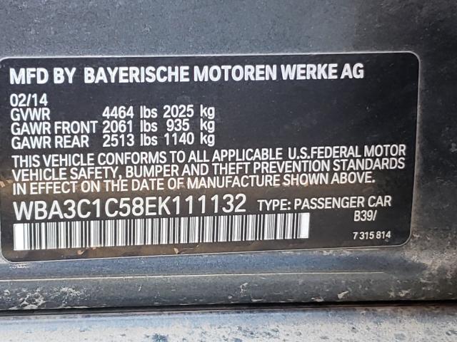 Photo 9 VIN: WBA3C1C58EK111132 - BMW 328 I SULE 