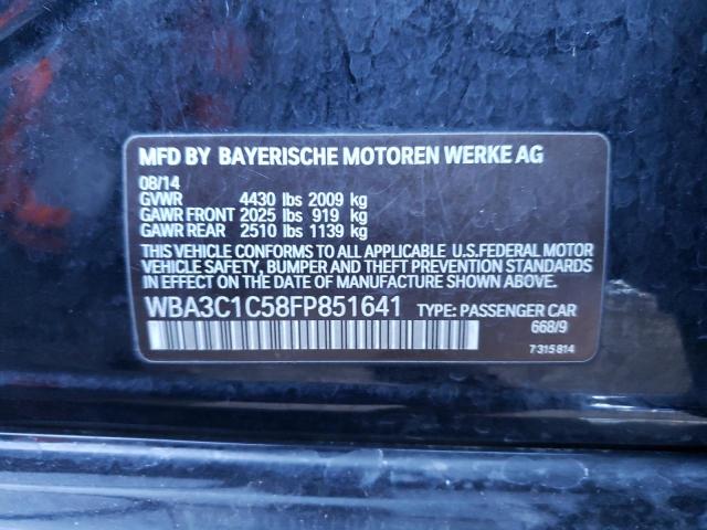 Photo 11 VIN: WBA3C1C58FP851641 - BMW 3 SERIES 