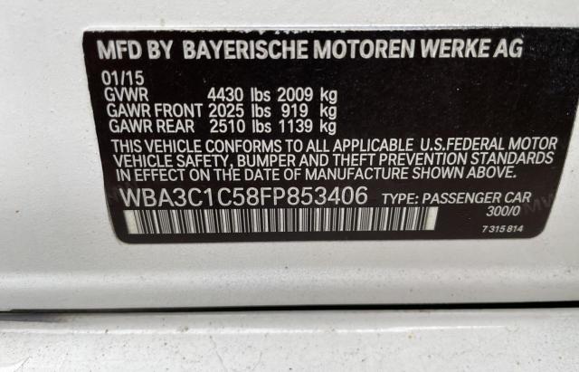 Photo 9 VIN: WBA3C1C58FP853406 - BMW 3 SERIES 