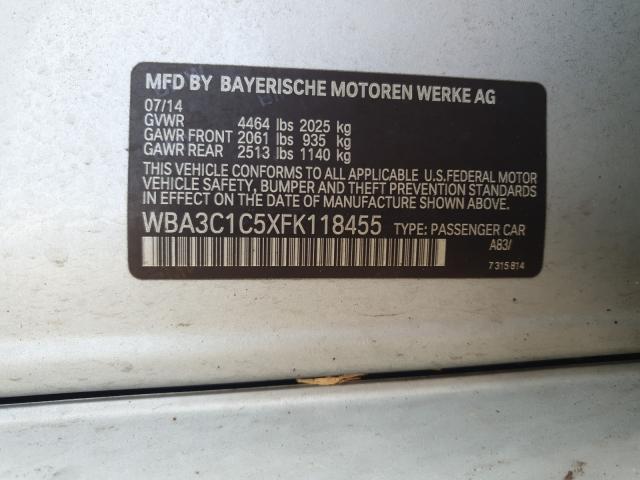 Photo 9 VIN: WBA3C1C5XFK118455 - BMW 328 I SULE 