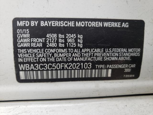 Photo 9 VIN: WBA3C3C50FK202103 - BMW 320 I XDRI 