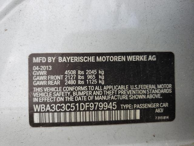 Photo 9 VIN: WBA3C3C51DF979945 - BMW 320 I XDRI 