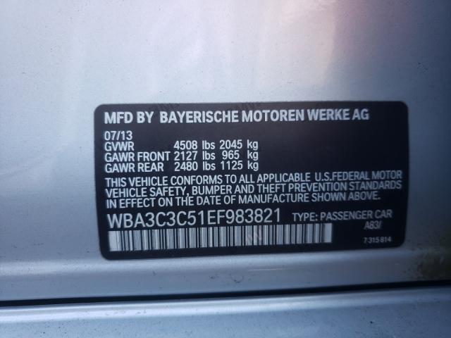 Photo 9 VIN: WBA3C3C51EF983821 - BMW 320 I XDRI 