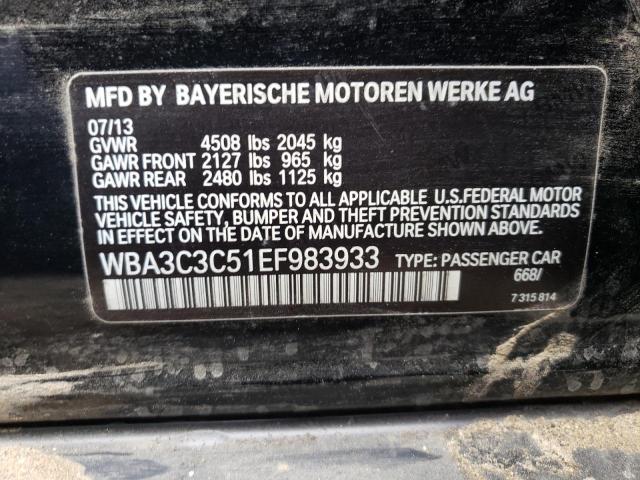 Photo 9 VIN: WBA3C3C51EF983933 - BMW 320 I XDRI 