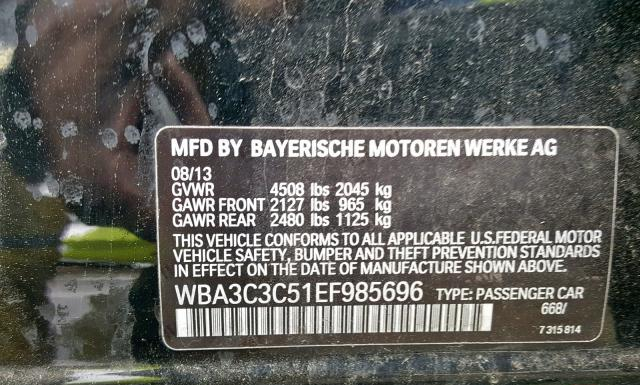 Photo 9 VIN: WBA3C3C51EF985696 - BMW 320 