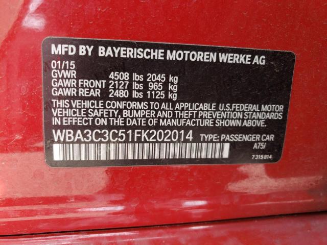 Photo 11 VIN: WBA3C3C51FK202014 - BMW 320 I XDRI 