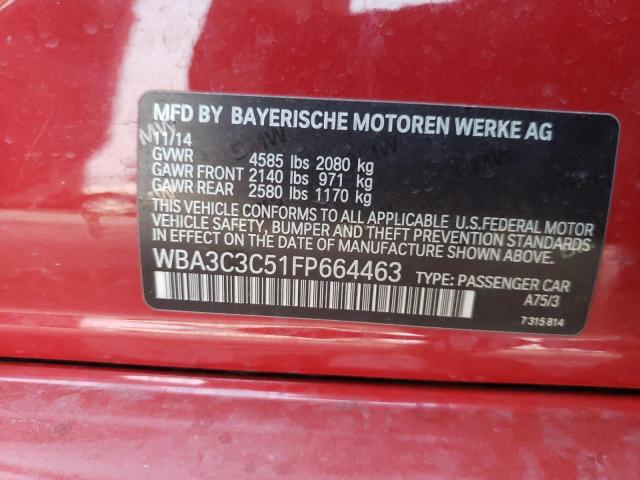 Photo 9 VIN: WBA3C3C51FP664463 - BMW 320 I XDRI 