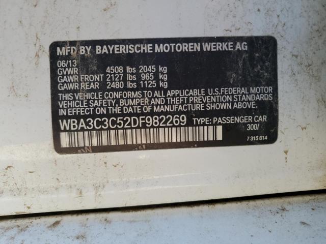 Photo 11 VIN: WBA3C3C52DF982269 - BMW 3 SERIES 