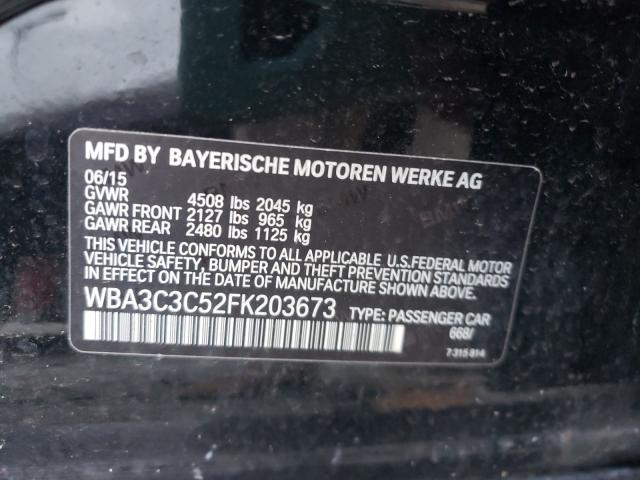 Photo 9 VIN: WBA3C3C52FK203673 - BMW 320 I XDRI 