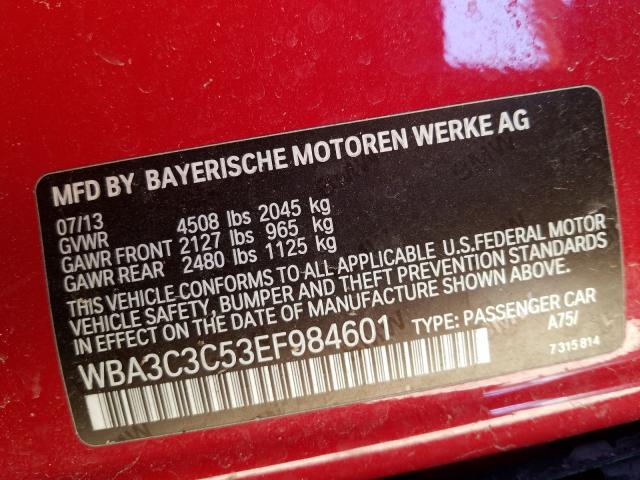 Photo 9 VIN: WBA3C3C53EF984601 - BMW 320 I XDRI 