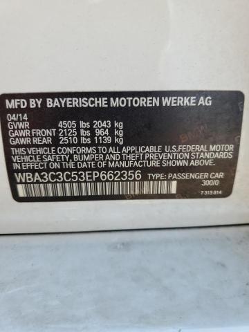 Photo 11 VIN: WBA3C3C53EP662356 - BMW 3 SERIES 