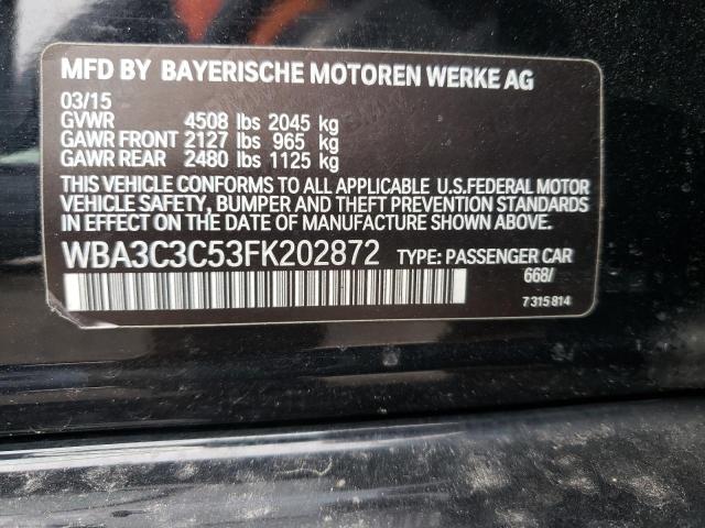 Photo 9 VIN: WBA3C3C53FK202872 - BMW 320I 