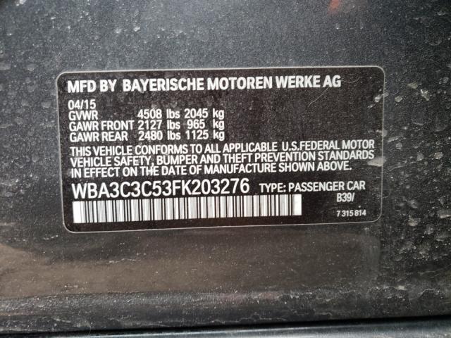 Photo 9 VIN: WBA3C3C53FK203276 - BMW 320 I XDRI 