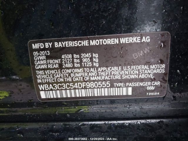 Photo 8 VIN: WBA3C3C54DF980555 - BMW 320I 