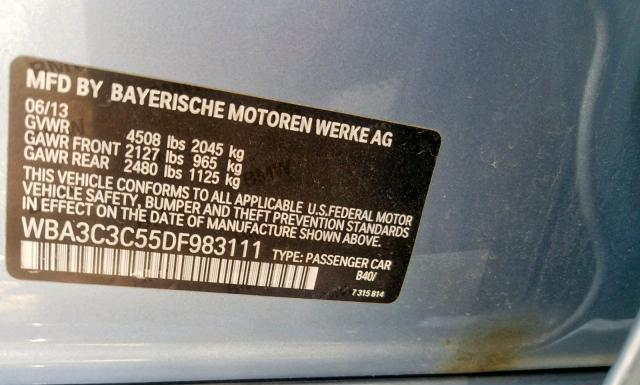 Photo 9 VIN: WBA3C3C55DF983111 - BMW 320 