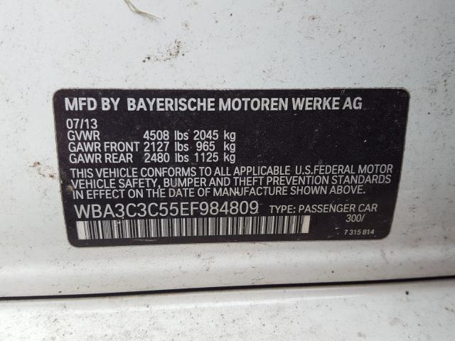 Photo 9 VIN: WBA3C3C55EF984809 - BMW 320 I XDRI 