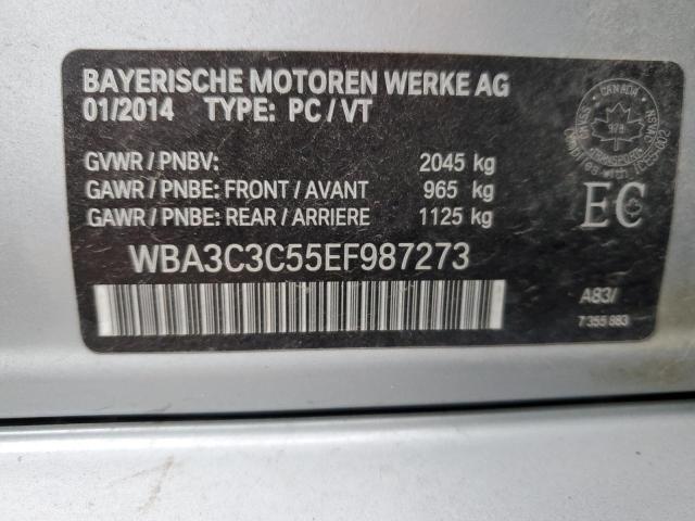 Photo 11 VIN: WBA3C3C55EF987273 - BMW 320 I XDRI 