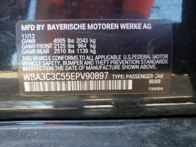 Photo 9 VIN: WBA3C3C55EPV90897 - BMW 320 I XDRI 