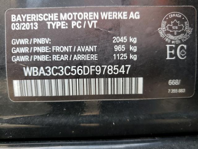 Photo 9 VIN: WBA3C3C56DF978547 - BMW 320 I XDRI 