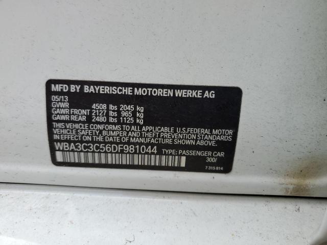 Photo 11 VIN: WBA3C3C56DF981044 - BMW 320 I XDRI 