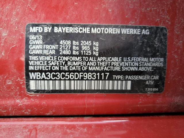 Photo 11 VIN: WBA3C3C56DF983117 - BMW 320 I XDRI 