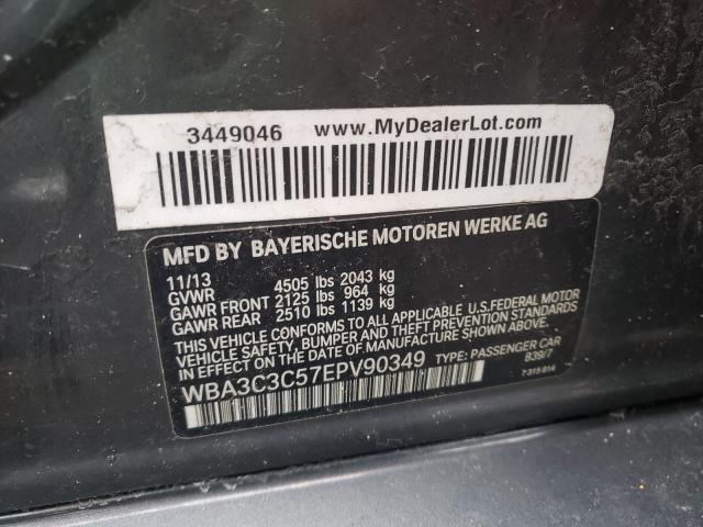 Photo 9 VIN: WBA3C3C57EPV90349 - BMW 320 I XDRI 