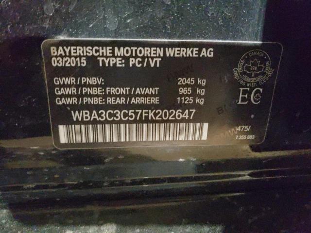 Photo 11 VIN: WBA3C3C57FK202647 - BMW 320 I XDRI 