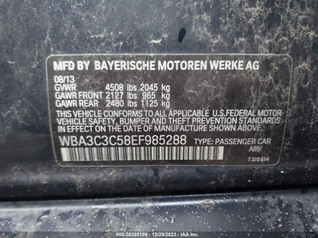 Photo 8 VIN: WBA3C3C58EF985288 - BMW 320I 