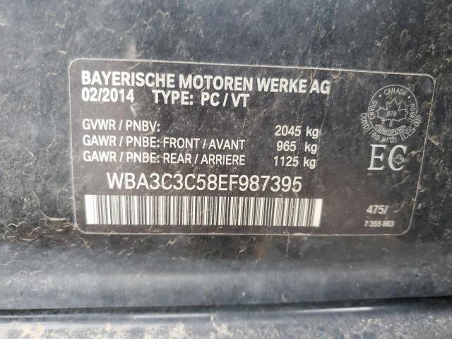 Photo 11 VIN: WBA3C3C58EF987395 - BMW 3 SERIES 